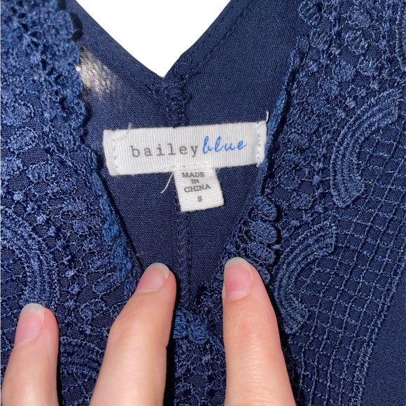 Bailey Blue Women’s V-Neck Maxi Dress Size Small - Picture 4 of 5